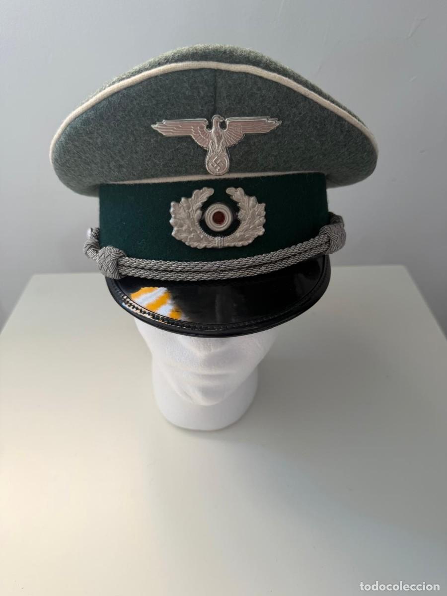 Military Antiques: gorra de oficial de la segunda guerra mundial de la wehrmacht