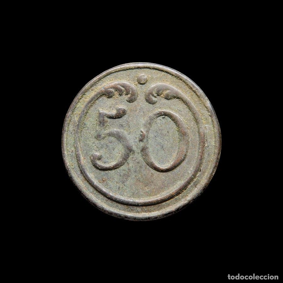Militaria: Ej&eacute;rcito napoleonico en Espa&ntilde;a, 1808-1814. Bot&oacute;n 50&ordm; reg. de linea