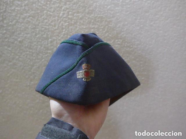 Militaria: Antiguo gorrillo de aviacion espa&ntilde;ola, epoca de Juan Carlos I.