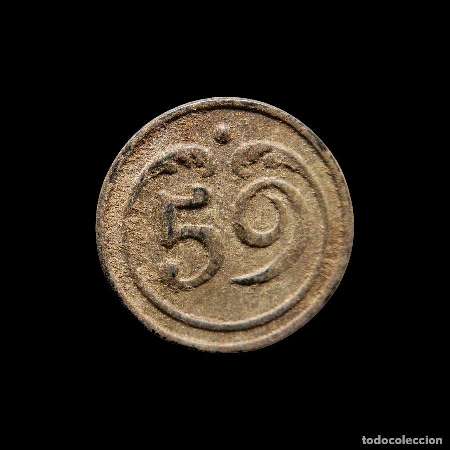 Militaria: Ej&eacute;rcito napoleonico en Espa&ntilde;a, 1808-1814. Bot&oacute;n 59&ordm; reg. de linea