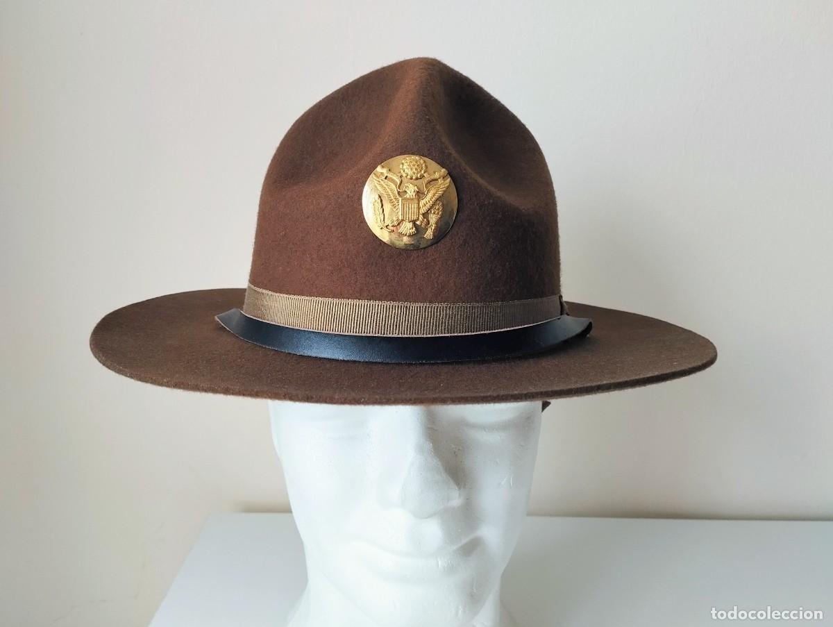 Militaria: SOMBRERO SARGENTO DRILL INSTRUCTOR. US ARMY