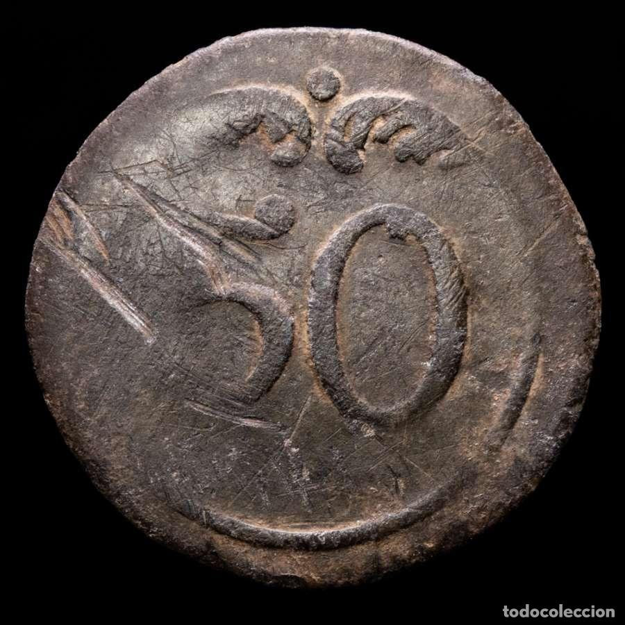 Militaria: Ej&eacute;rcito napoleonico en Espa&ntilde;a, 1808-1814. Bot&oacute;n 50&ordm; reg. de linea.