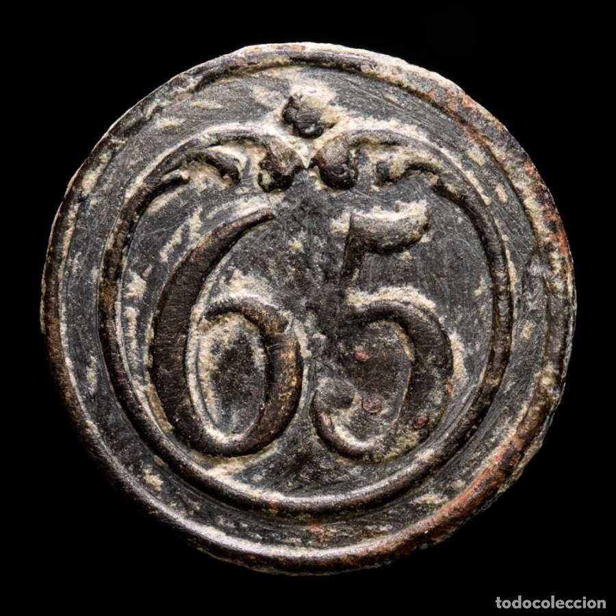 Militaria: Ej&eacute;rcito napoleonico en Espa&ntilde;a, 1808-1814. Bot&oacute;n 65&ordm; reg. de linea