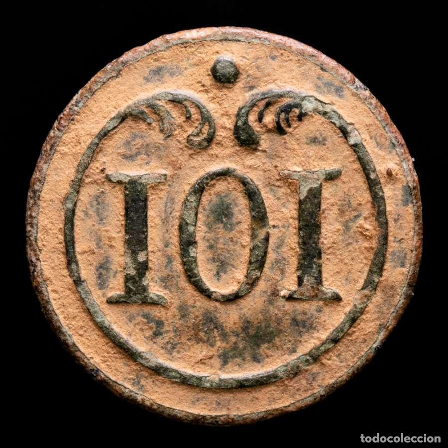 Militaria: Ej&eacute;rcito napoleonico en Espa&ntilde;a, 1808-1814. Bot&oacute;n 101&ordm; reg. de linea