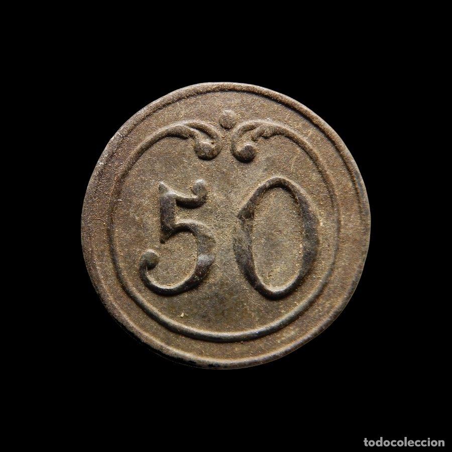 Militaria: Ej&eacute;rcito napoleonico en Espa&ntilde;a, 1808-1814. Bot&oacute;n 50&ordm; reg. de linea
