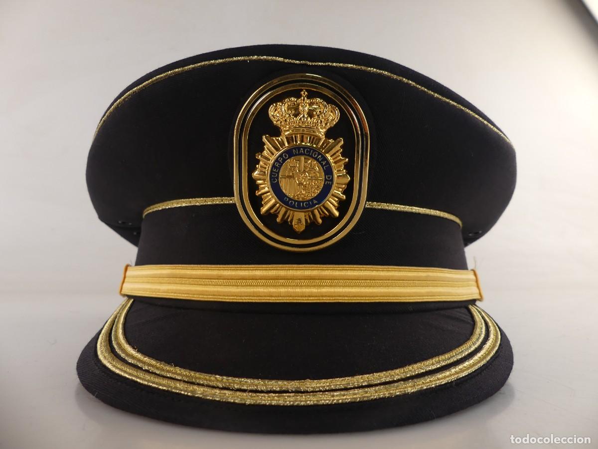 Militaria: GORRA DE PLATO DE GALA DE LA POLICIA NACIONAL TALLA 57