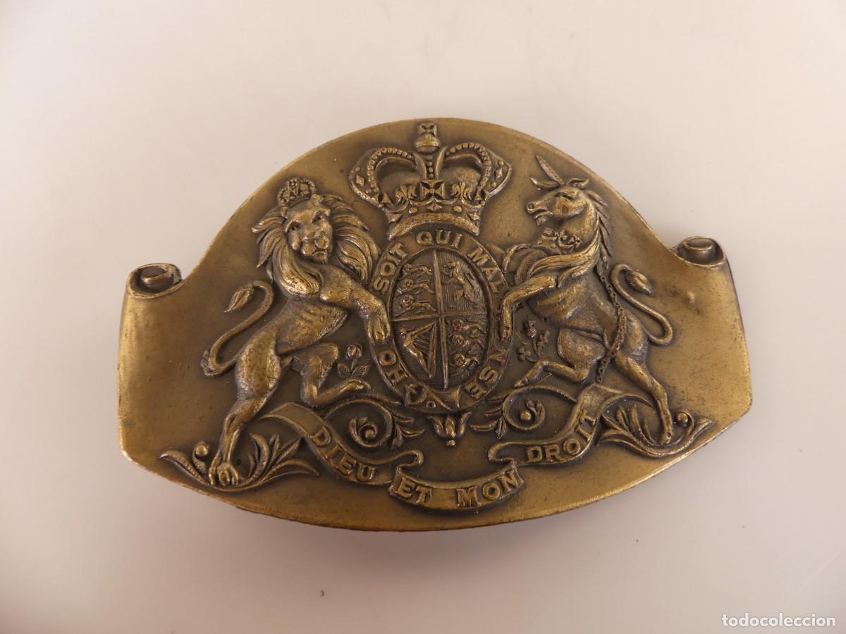 Militaria: HEBILLA DE BRONCE O LATON