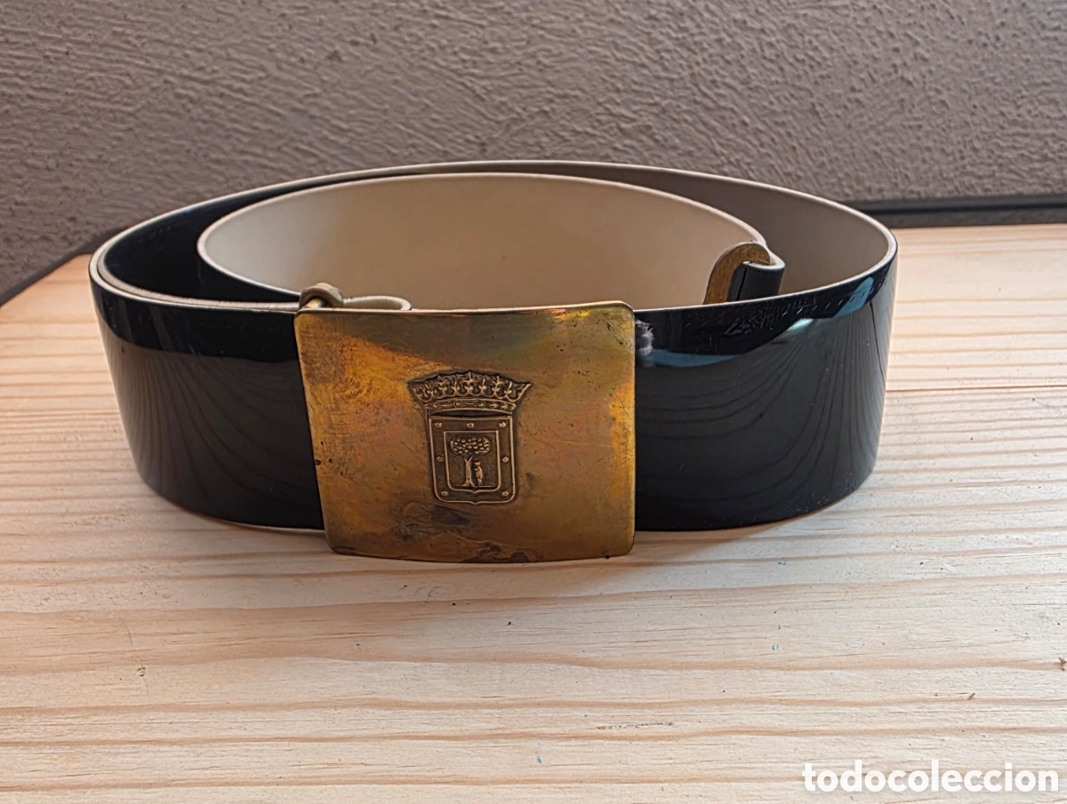 Military Antiques: Cintur&oacute;n de Servicio de la Polic&iacute;a Municipal de Madrid