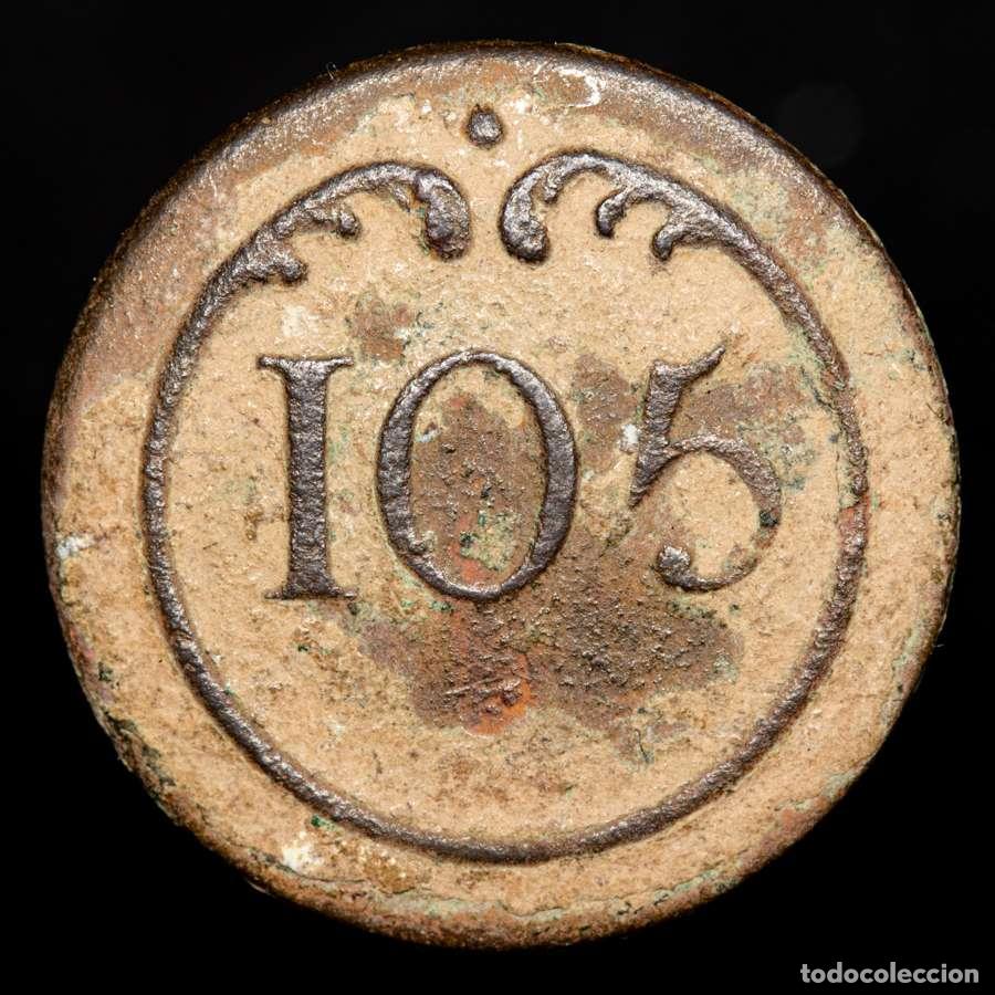 Militaria: Ej&eacute;rcito napoleonico en Espa&ntilde;a, 1808-1814. Bot&oacute;n 105&ordm; reg. de linea