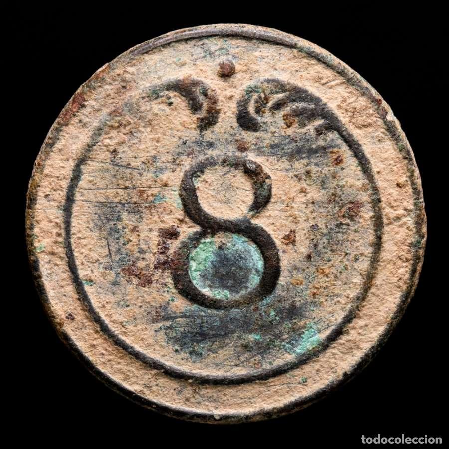 Militaria: Ej&eacute;rcito napoleonico en Espa&ntilde;a, 1808-1814. Bot&oacute;n 8&ordm; reg. de linea