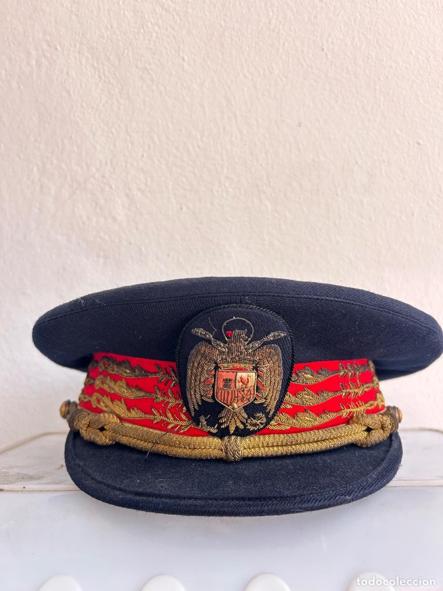 Militaria: Gorra embajador &eacute;poca de Franco