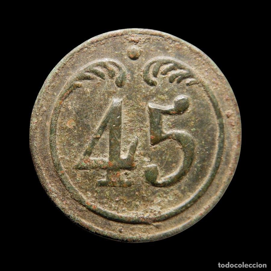 Militaria: Ej&eacute;rcito napole&oacute;nico en Espa&ntilde;a, 1808-1814. Bot&oacute;n 45&ordm; reg. de l&iacute;nea