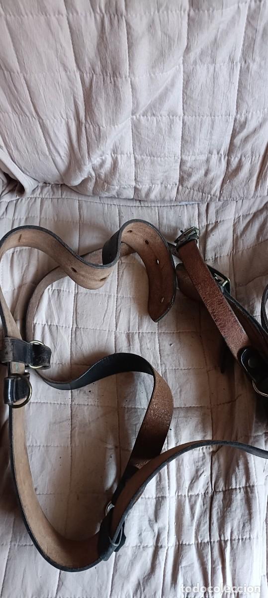 Militaria: Cintur&oacute;n correaje artilleria