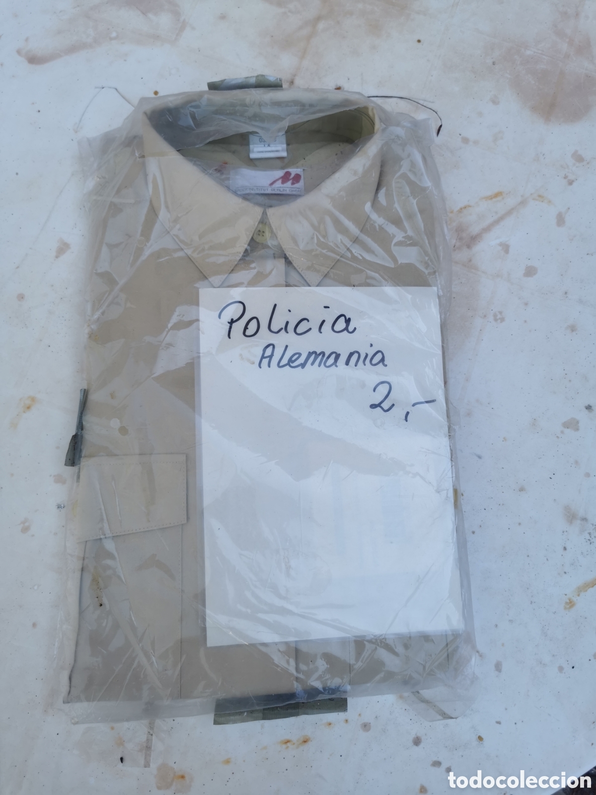 Militaria: Camisa Polic&iacute;a Alemania