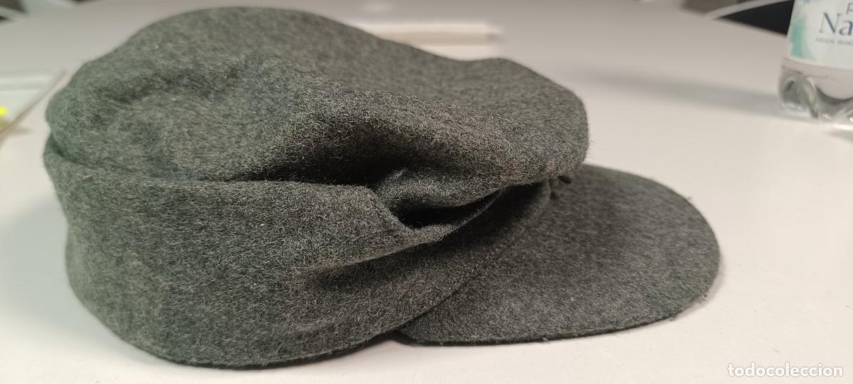 Militaria: GORRA REPLICA ALEMANA 2 GUERRA MUNDIAL CON COGOTERA, TALLA 59, 2 G.M, SIN ESCUDO