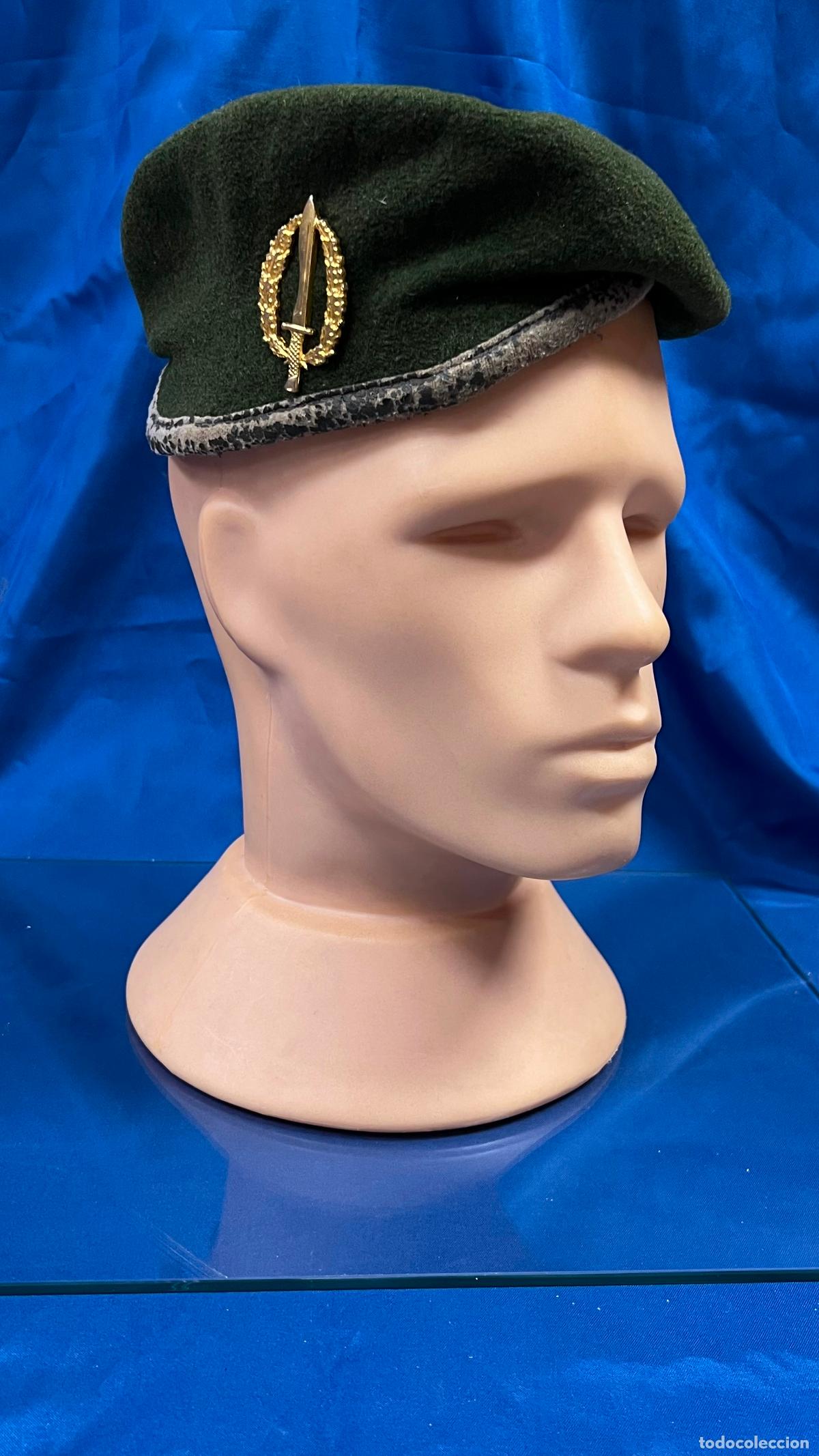 Militaria: boina de operaciones especiales a&ntilde;os GOE talla peque&ntilde;a