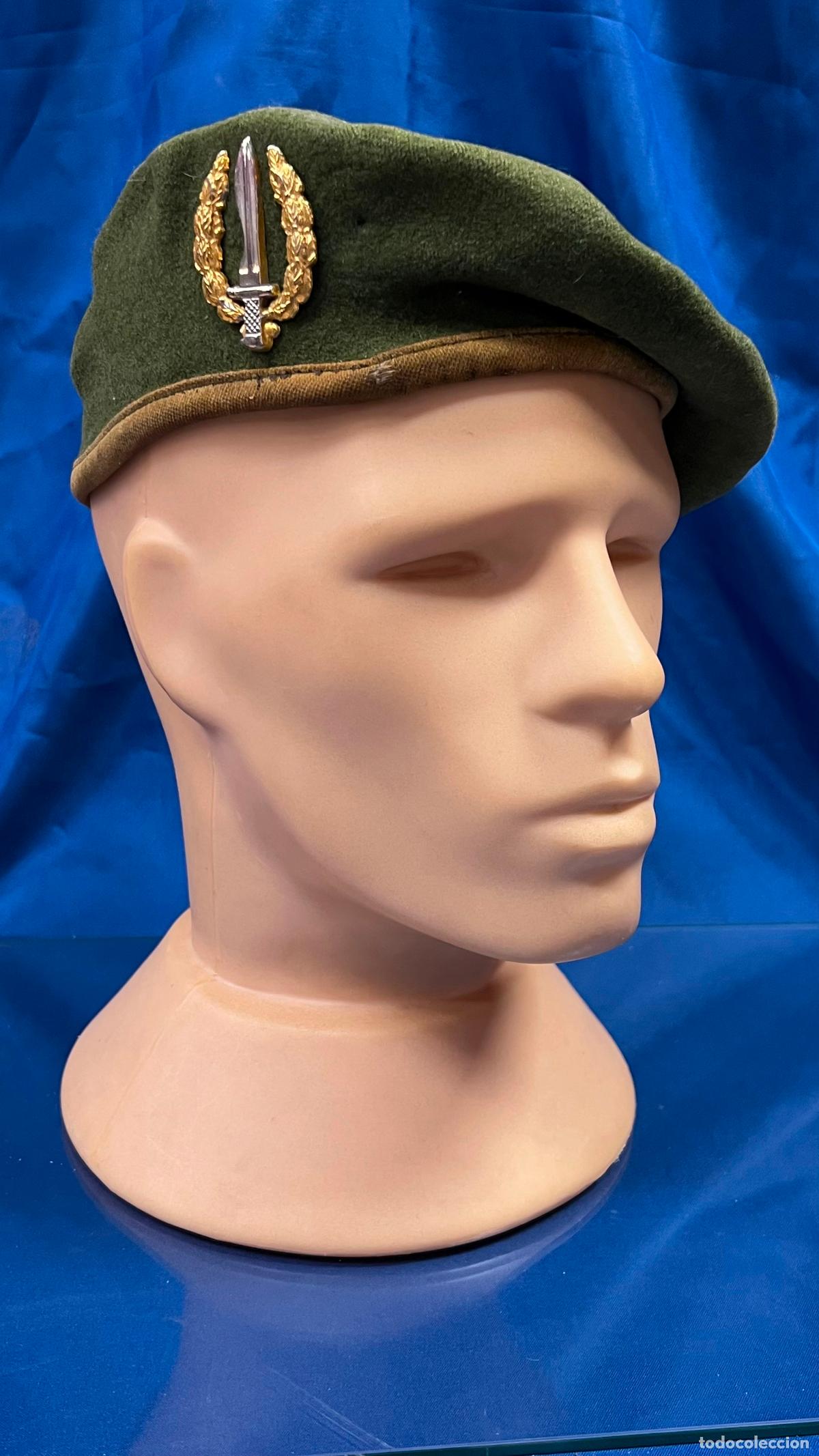 Militaria: boina de operaciones especiales a&ntilde;os GOE talla peque&ntilde;a