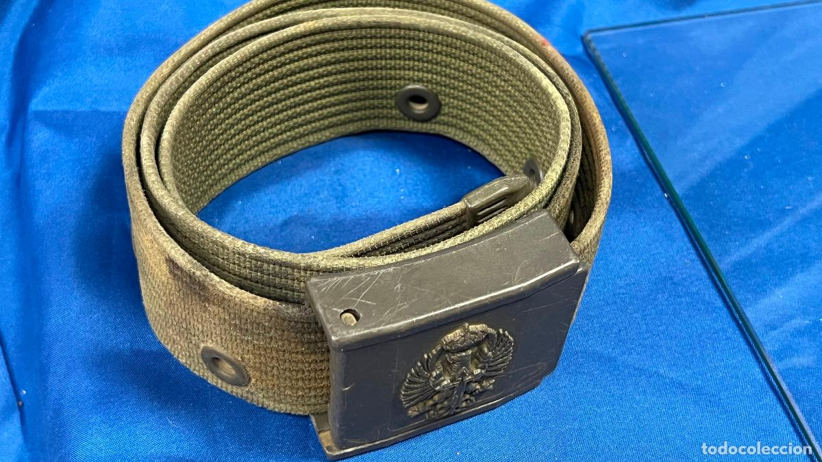 Militaria: cinturon militar de un sargento del COE ejercito de tierra - Foto 3