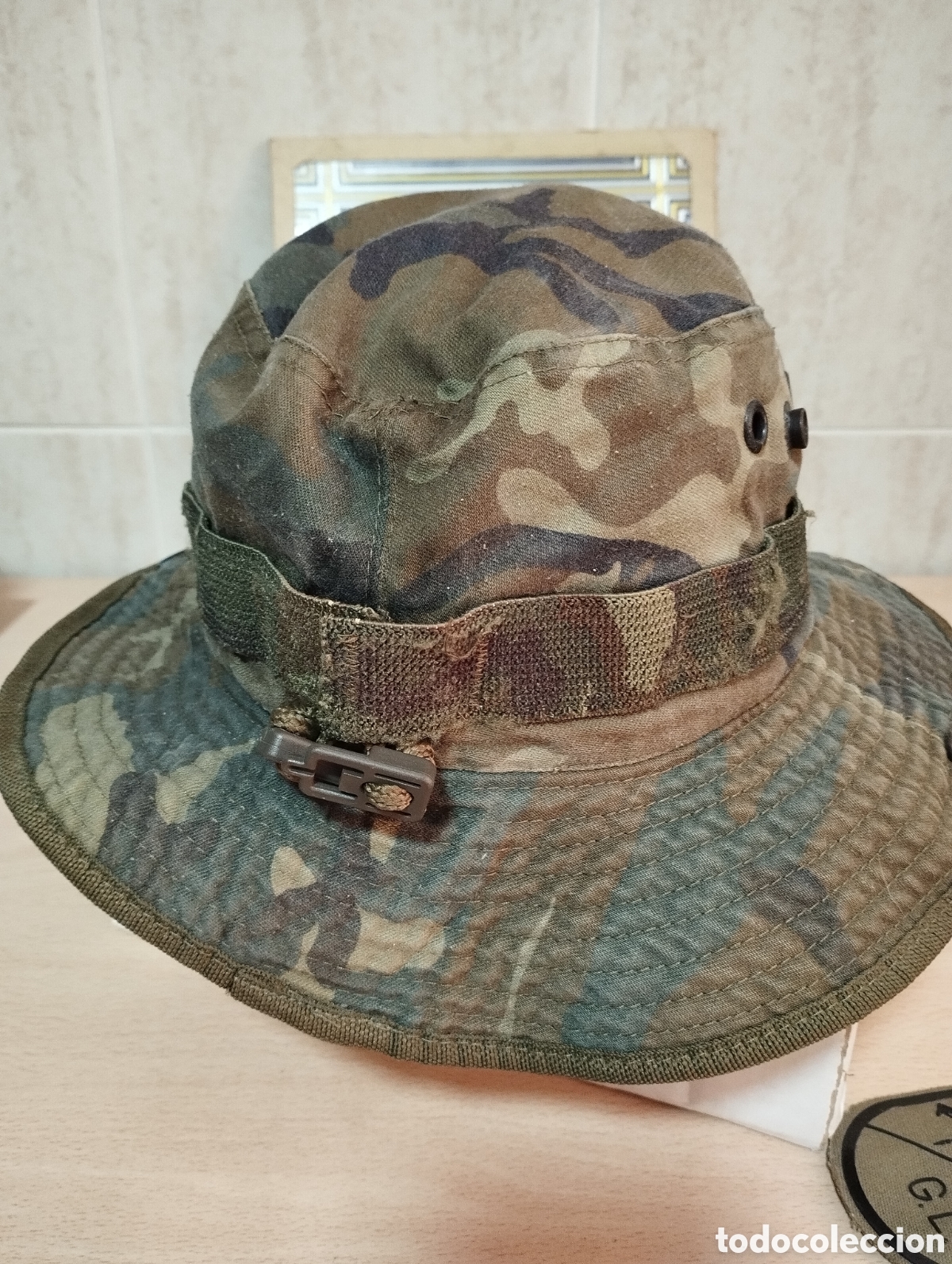 Militaria: GORRO CHAMBERGO LA LEGION+PARCHE - Foto 2