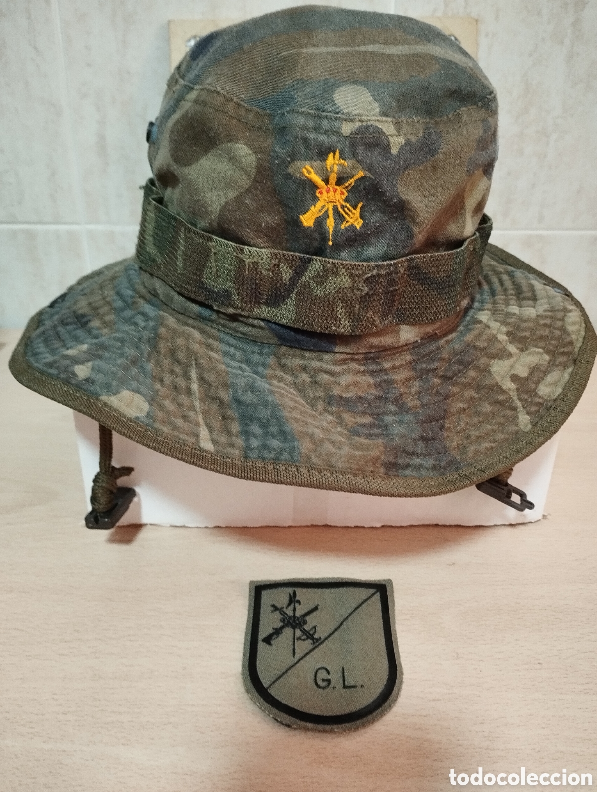 Militaria: GORRO CHAMBERGO LA LEGION+PARCHE