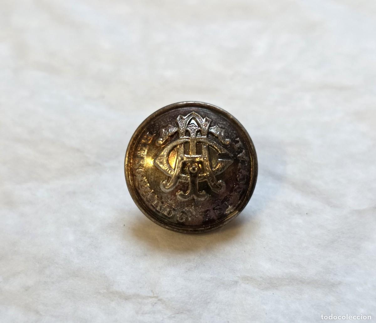Militaria: Bot&oacute;n peque&ntilde;o, Servicio de Vigilancia de la Compa&ntilde;ia arrendataria de tabacos, resguardo especial