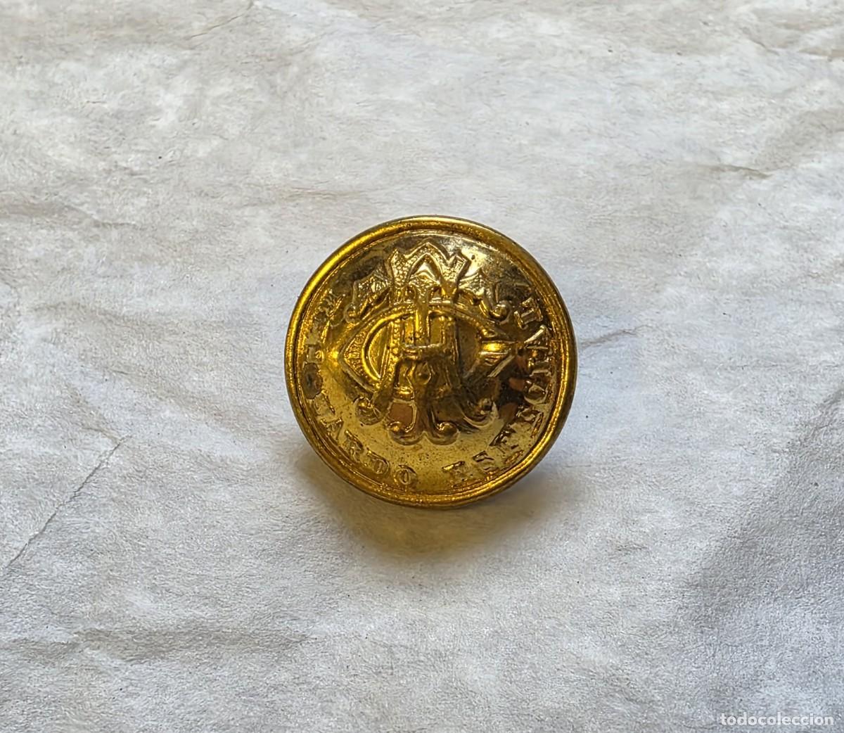 Militaria: Bot&oacute;n de Resguardo Especial, Servicio de Vigilancia de la Compa&ntilde;&iacute;a Arrendataria de Tabaco, peque&ntilde;o