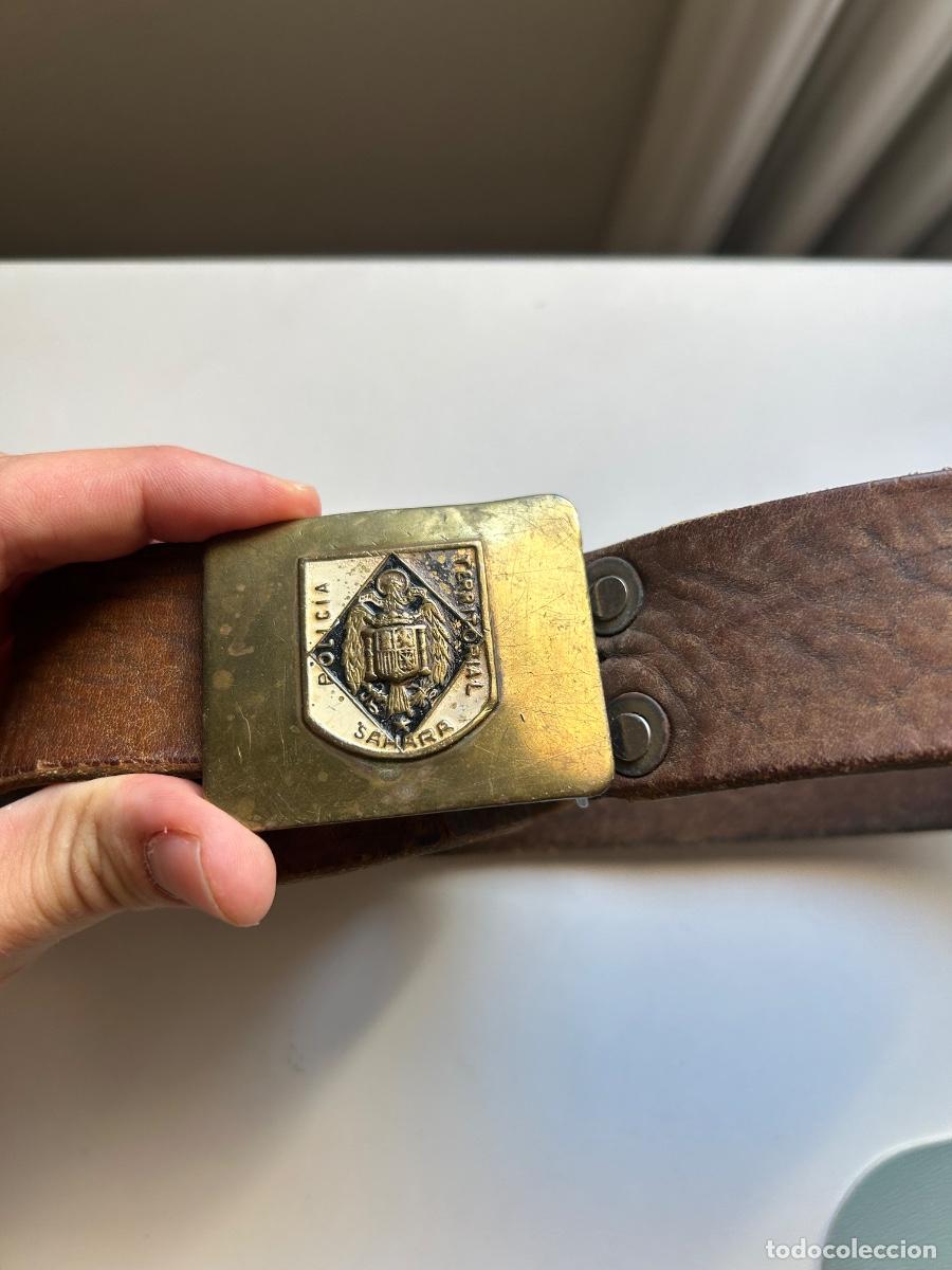 Militaria: Cintur&oacute;n polic&iacute;a territorial del S&aacute;hara