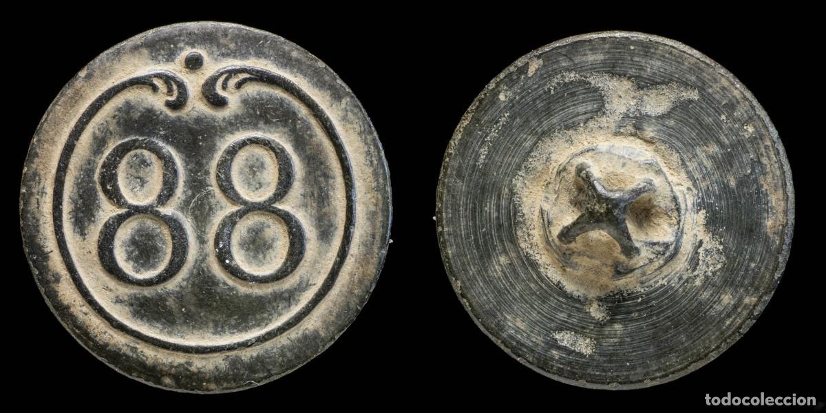Militaria: Button 88 st line Infantry French army, Napoleonic wars - 22 mm.