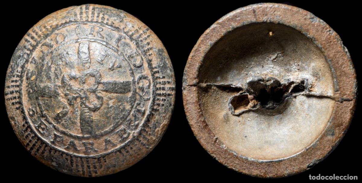Militaria: British Button Military, Napoleonic Wars - 21 mm.