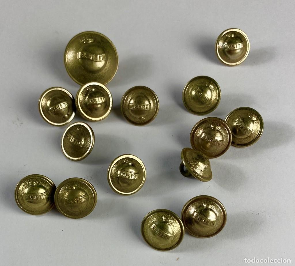 Militaria: EL SITIO en granada antigua 15 botones Siglo XIX 131