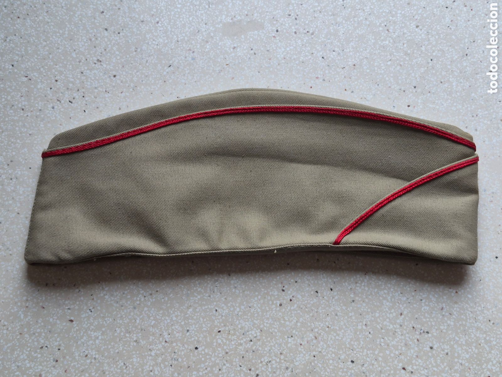 Militaria: Gorro Gorrillo Cuartelero - Manufacturas Valle . Ej&eacute;rcito Espa&ntilde;ol - TALLA 57 - Nuevo sin usar .