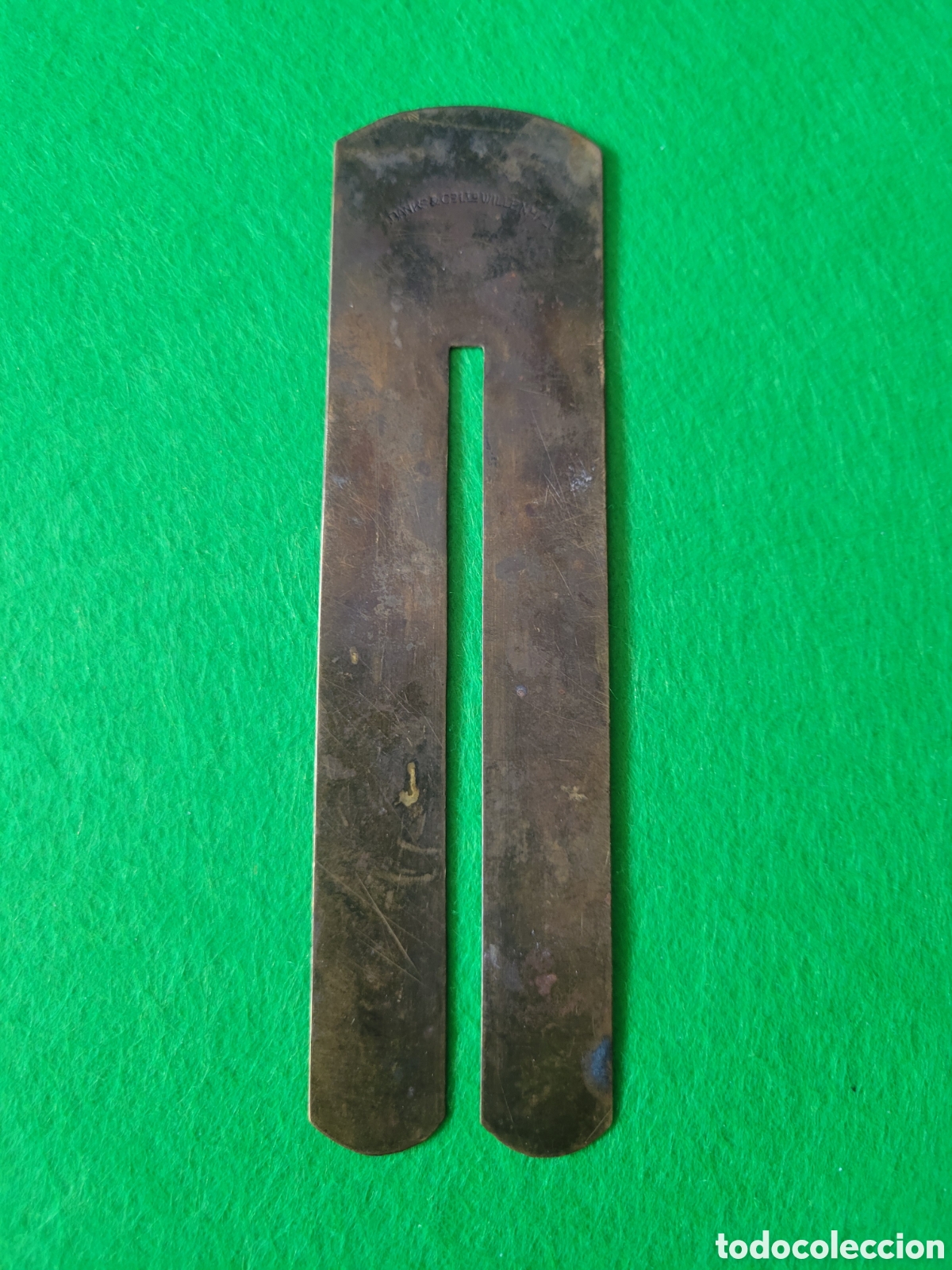Militaria: ANTIGUO UTIL INGLES PARA LIMPIEZA DE BOTONES