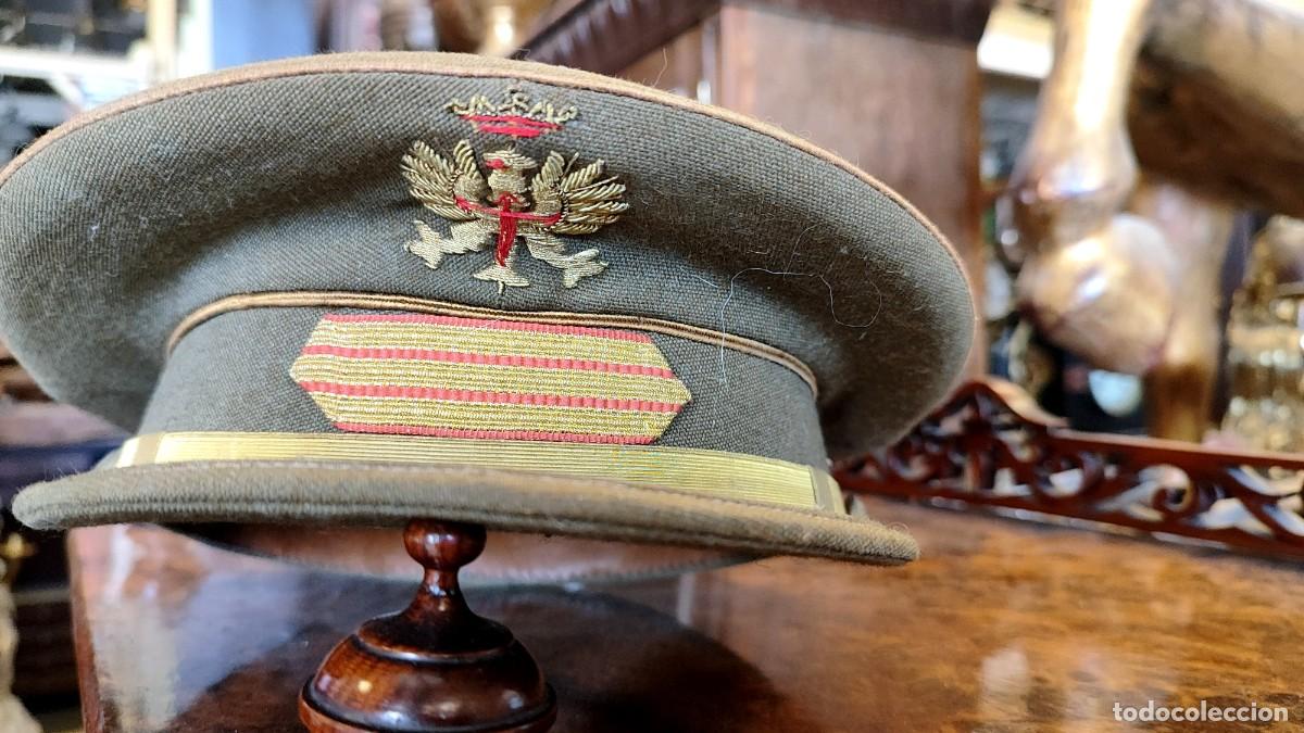 Militaria: GORRA DE PLATO DE SARGENTO DEL EJERCITO DE TIERRA, A&Ntilde;OS 40 , EPOCA DE FRANCO