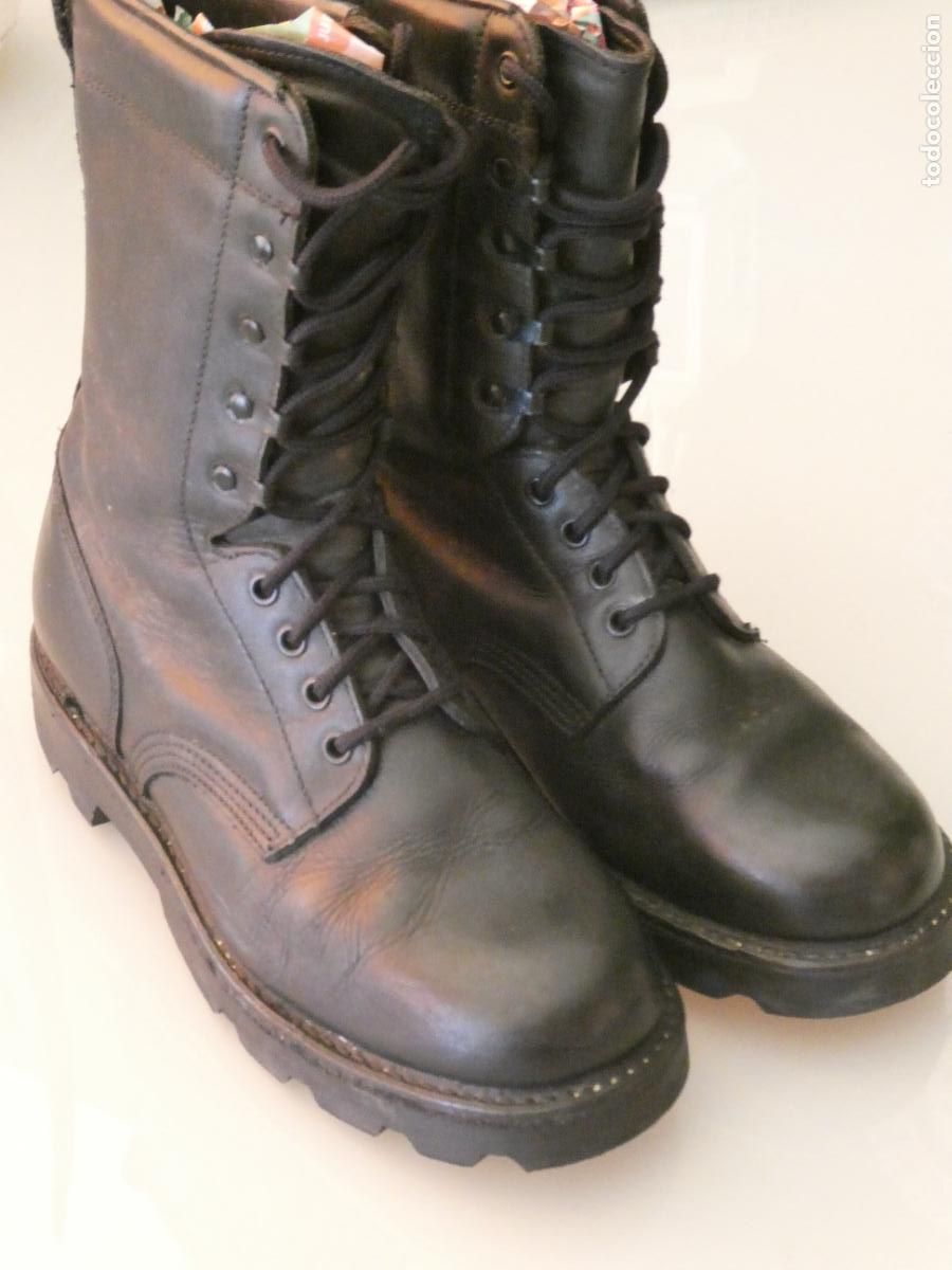 Militaria: BOTAS MILITARES EJ&Eacute;RCITO ESPA&Ntilde;OL. MARCA ITURRI. TALLA 40 41 42. SEMINUEVAS. 1,75KG