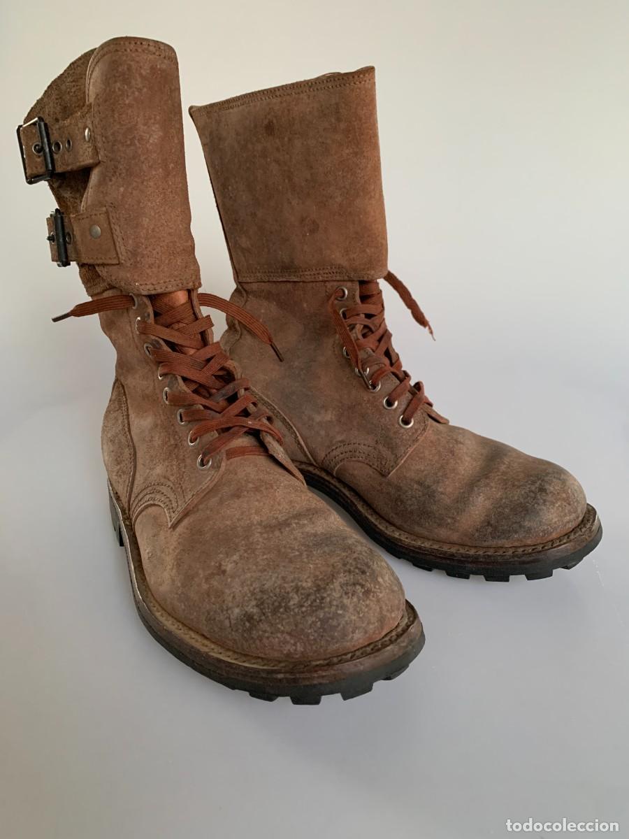 Militaria: Botas Militares BMJA Mle 52 Francesas Indochina Algeria Arm&eacute;e Ej&eacute;rcito Francia VTG 60s