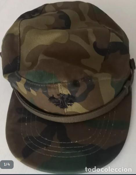 Militaria: Gorra militar camuflaje