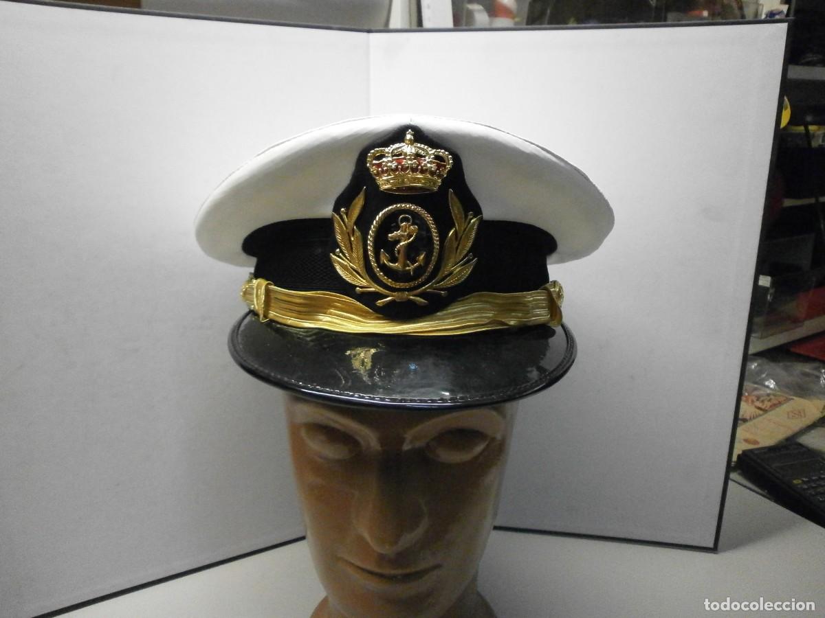 Militaria: gorra de la armada espa&ntilde;ola
