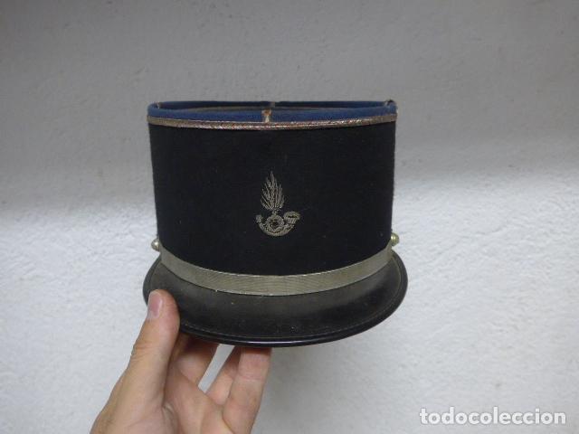 Militaria: Antigua gorra kepi frances de oficial de aduana Francesa, original. Francia.