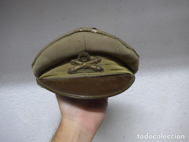 Military Antiques: Antigua gorra de plato italiana a identificar, seguramente de II Guerra Mundial. Italia.