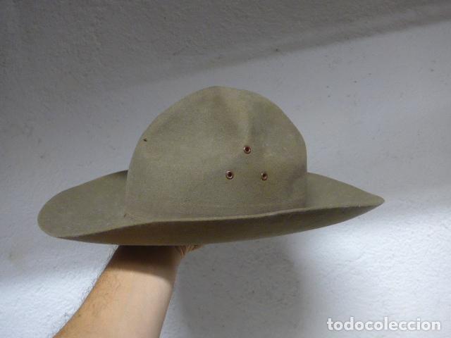 Militaria: Antiguo gorra o sombrero de boyscouts de Venezuela, original. Boy Scouts