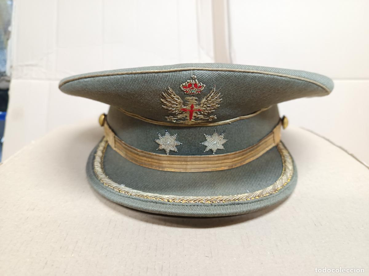 Militaria: GORRA DE PLATO DE EJERCITO DE TIERRA, TENIENTE CORONEL, C.I.A.C. CUERPO INGENIEROS ARMAMENTO Y CONS.