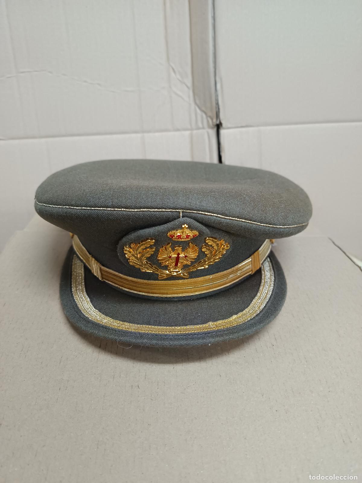 Militaria: GORRA DE PLATO DEL EJERCITO DE TIERRA, GALA, PARA OFICIAL.