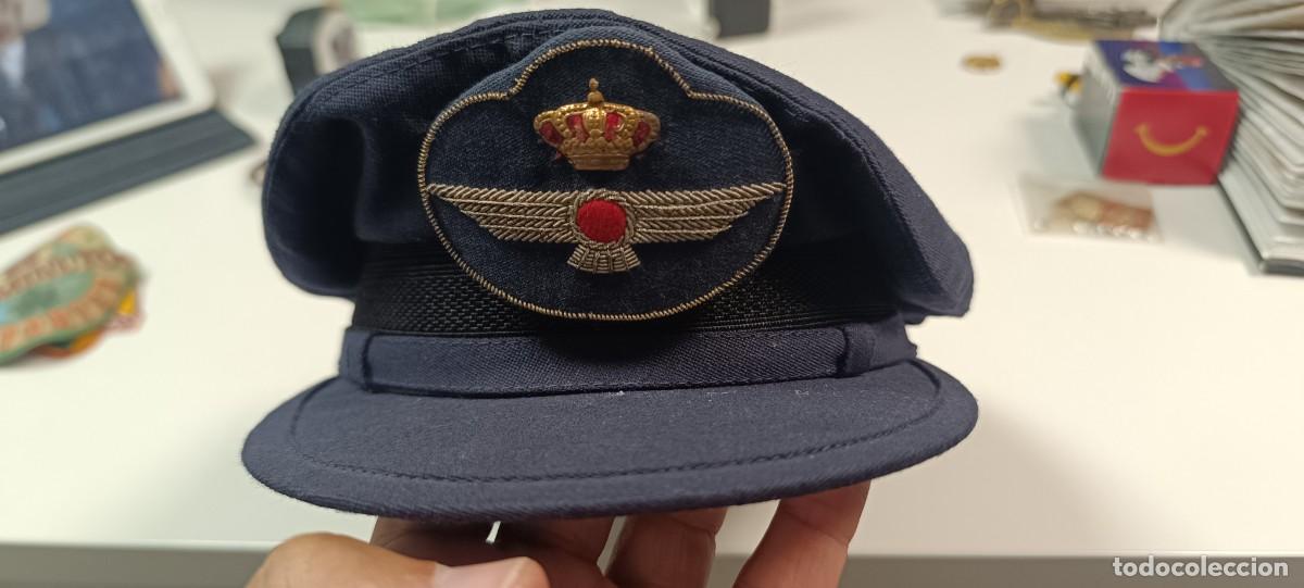 Militaria: ANTIGUA GORRA DE OFICIAL DE LA AVIACI&Oacute;N