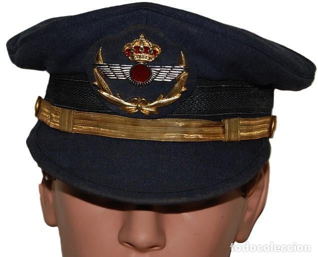 Militaria: GORRA DE PLATO GRADUACION SUBOFICIAL DEL EJERCITO DEL AIRE (AVIACION) A&Ntilde;OS 80