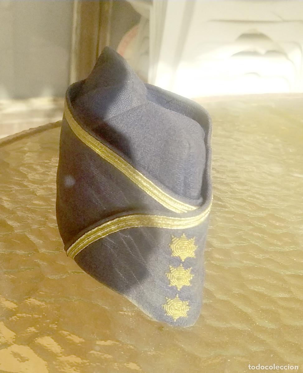 Militaria: Gorro cuartelero coronel Ej&eacute;rcito del Aire finales a&ntilde;os 80
