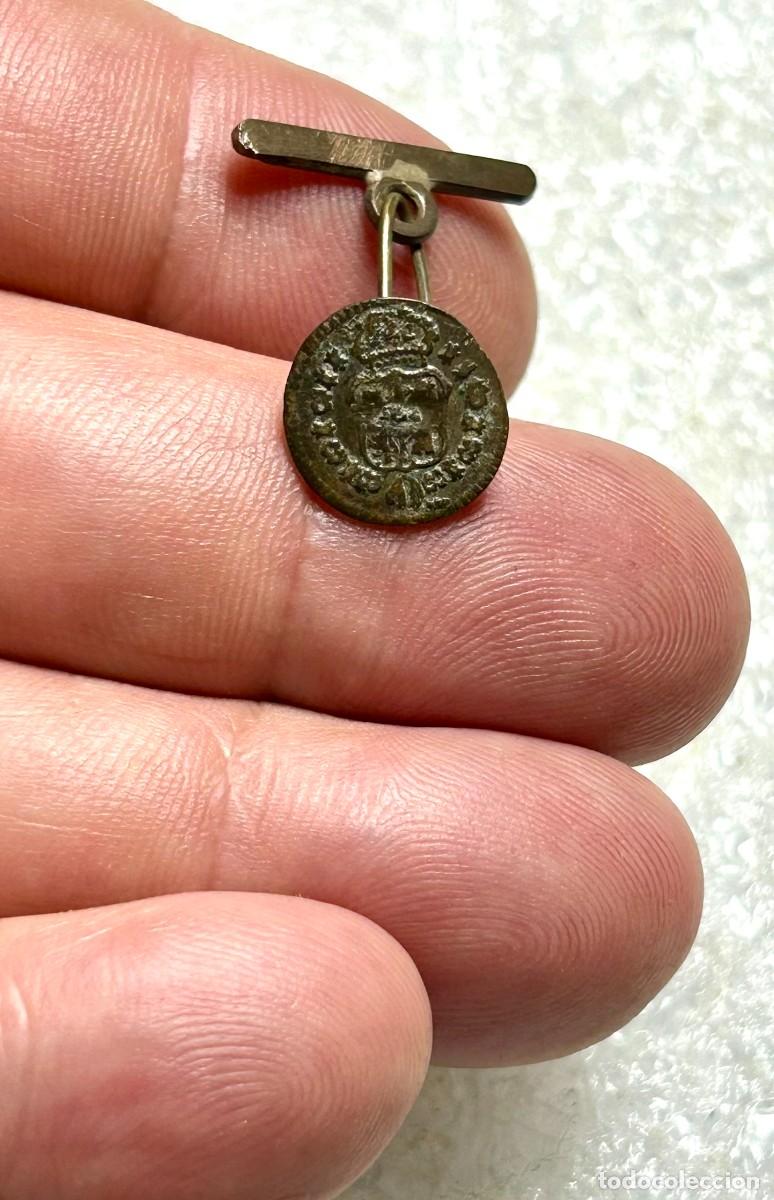 Militaria: 4104.Bot&oacute;n patri&oacute;tico espa&ntilde;ol antiguo