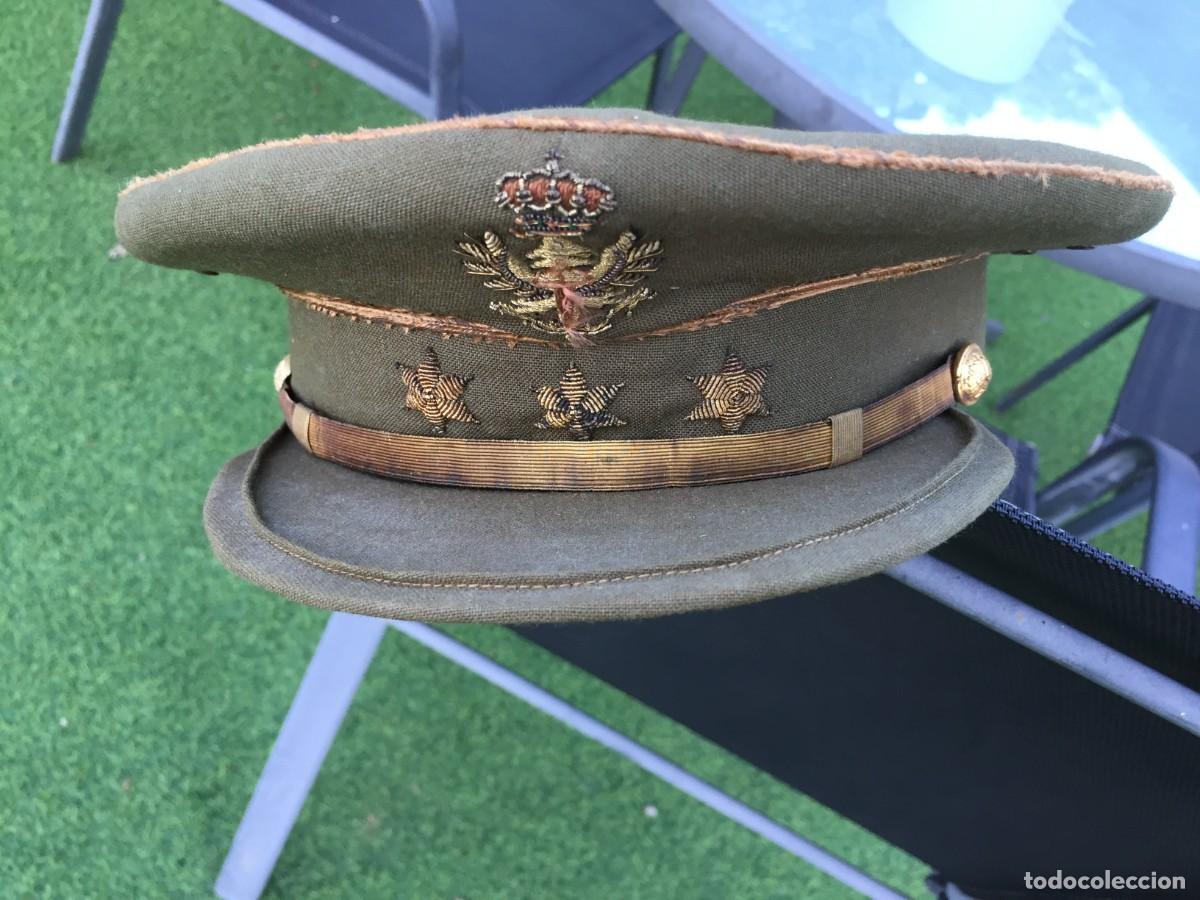 Militaria: GORRA DE PLATO DE CORONEL DEL EJERCITO DE TIERRA DE VALENCIA - Foto 3