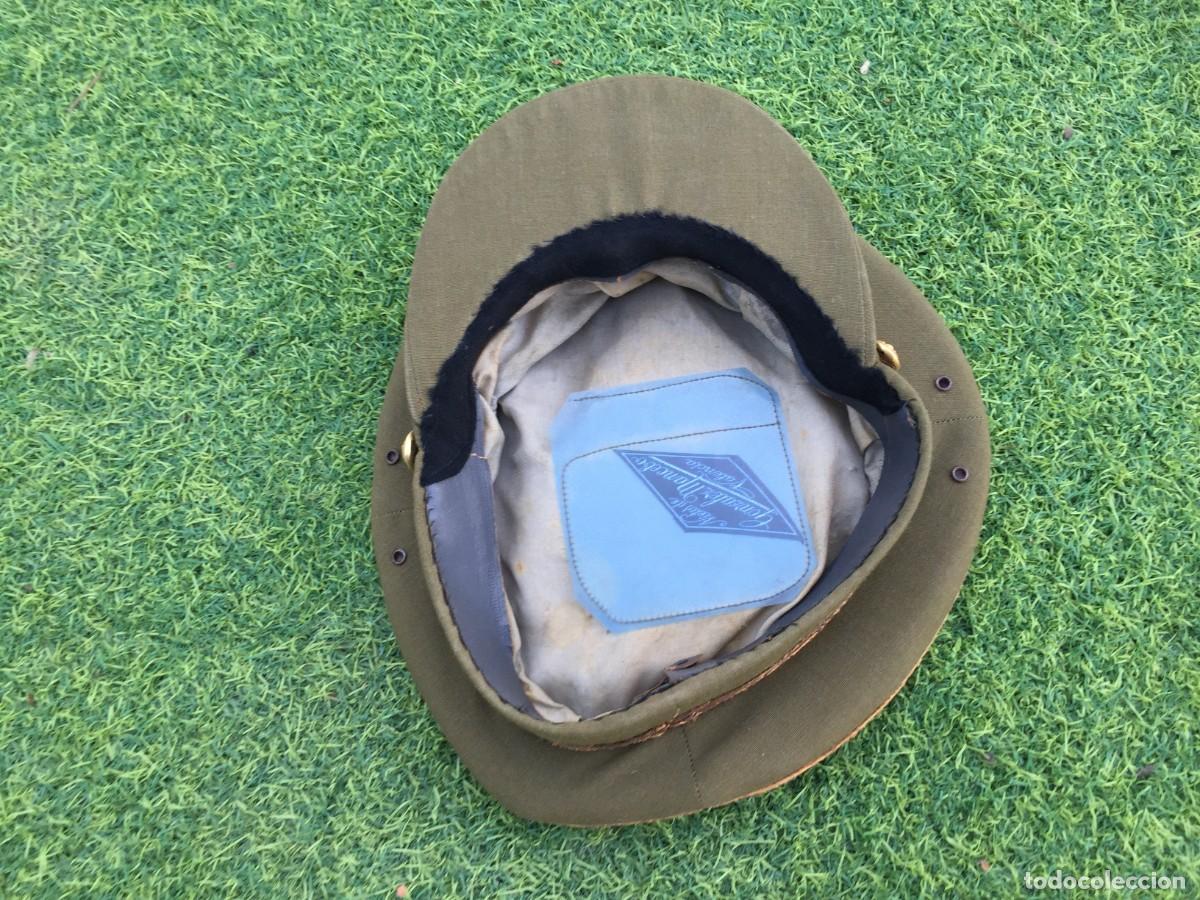 Militaria: GORRA DE PLATO DE CORONEL DEL EJERCITO DE TIERRA DE VALENCIA - Foto 11