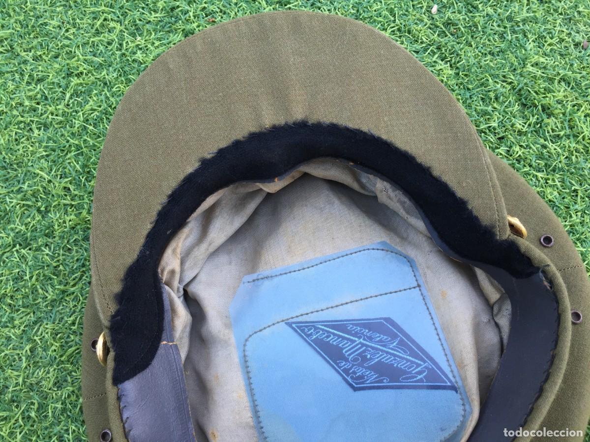 Militaria: GORRA DE PLATO DE CORONEL DEL EJERCITO DE TIERRA DE VALENCIA - Foto 12