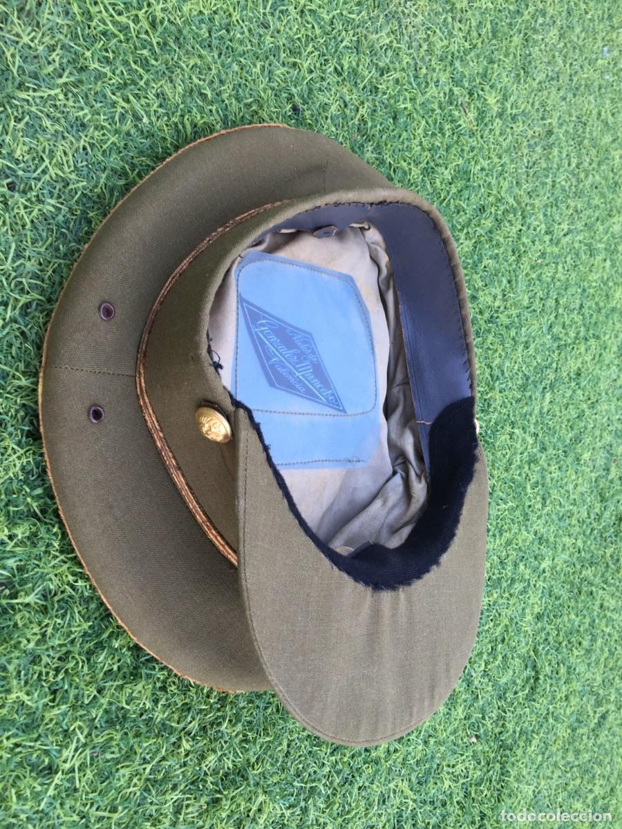 Militaria: GORRA DE PLATO DE CORONEL DEL EJERCITO DE TIERRA DE VALENCIA - Foto 13